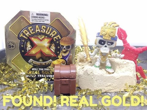 TREASURE X! I FOUND REAL GOLD! - YouTube