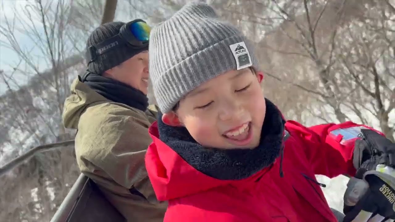 ダイナランドのコースは9歳でも滑れる？実際の様子をレポート！　＃ダイナランド　＃スキー　@らいぼうの冒険