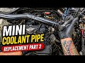 How to replace the coolant crossover pipe on an R56 Mini Cooper S (N14) Part2