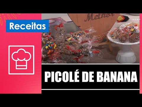 Aprenda a fazer um delicioso picolé de banana com a chef Cleuza Gaiarsa –16/10/25