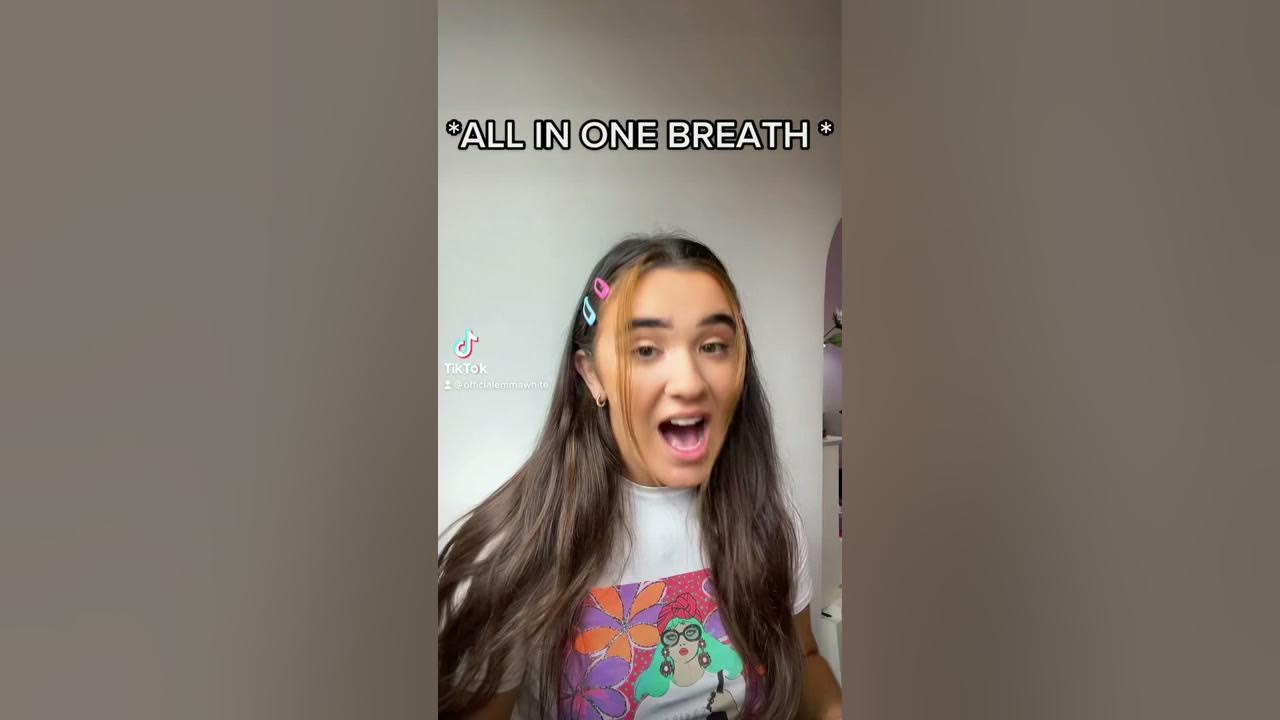 ONE BREATH SINGING CHALLENGE! MIKA GRACE KELLY #shorts