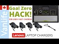 Goal Zero Hack -  How to Fast Charge a Yeti With Lenovo Laptop Chargers | Sprinter Discovery