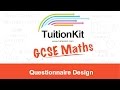 Questionnaire Design Quiz
