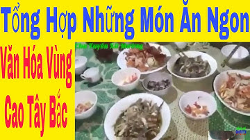 Tổng Hợp Những Món Ngon - Ẩm Thực Tây Bắc | Chu Tuyến Xứ Mường