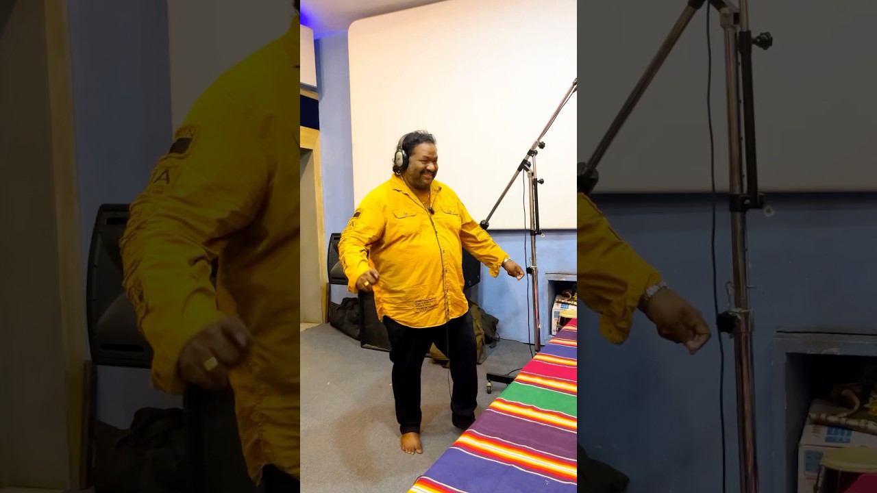 🎶Making Of Thiruvaroor Therae Song dholak Session #uditnarayan #anuradhasriram #srikanthdeva