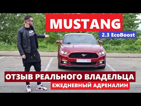 Mustang 2.3 отзыв реального владельца ЧТО МЕНЯТЬ СРАЗУ? Форд Мустанг 2.3 Ecoboost обзор Автопанорама