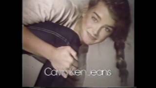 CALVIN KLEIN JEANS - Brooke Shields (Commercial 80's) - YouTube