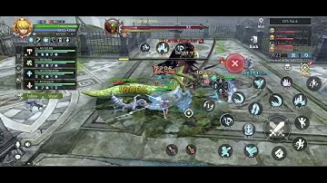Manticore Nest Hell Swordmaster Gameplay (nub highlander) full run, Dragon Nest M: Classic 