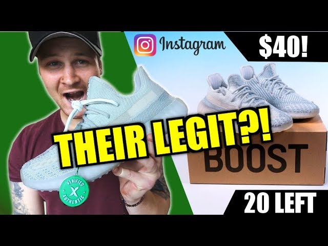 ARE THE SUPREME YEEZY'S LEGIT YEEZY V2 QUALITY?! INSTAGRAM AD YEEZYS  EXPOSED! 