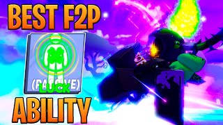 NEW LUCK ABILITY BEST F2P ABILITY In Roblox Blade Ball