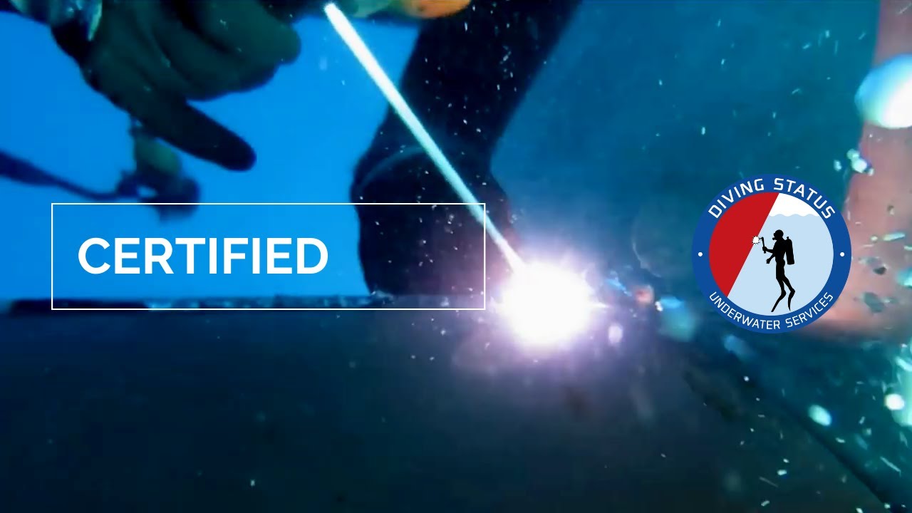 Underwater Welding Diving Status UnderwaterServices YouTube