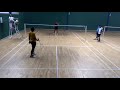 Hayleys badminton tournament 2017  mens finals nalin vs sanoj  part 1