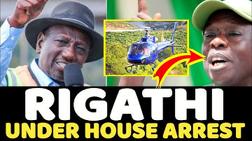 Breaking News!Helicopters Carrying Gachagua Blocked and Banned Traveling to Kakamega County! 