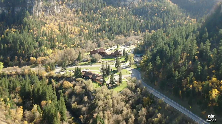 Pro flight around Spearfish Canyon