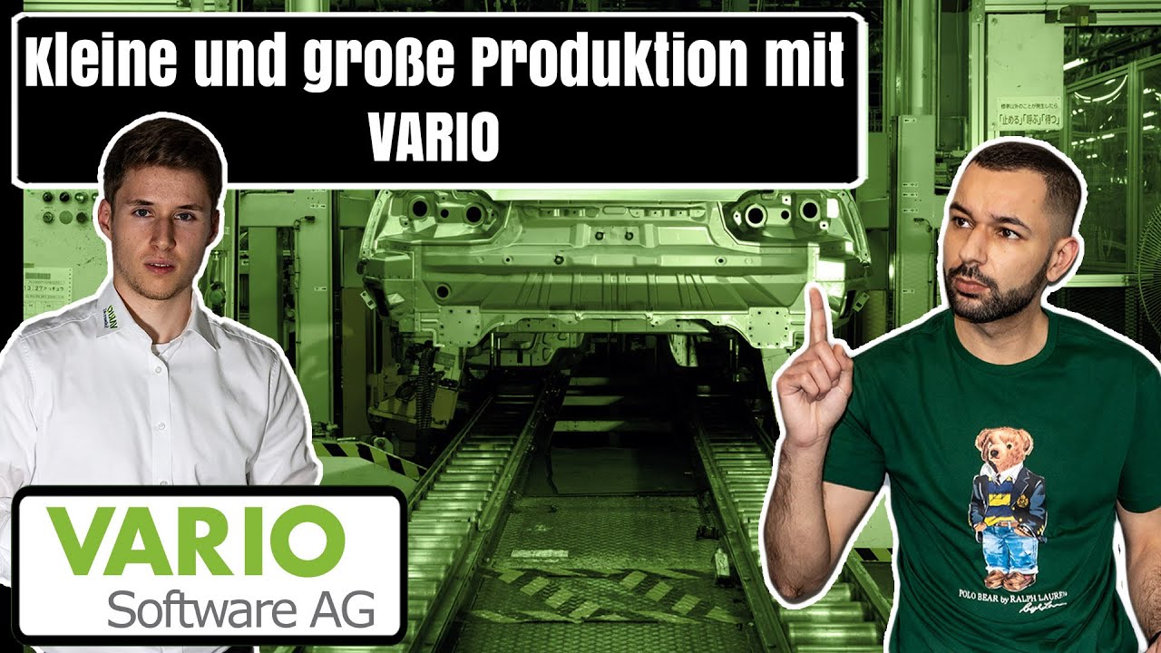 Kleine und große Produktion mit dem eCommerce ERP VARIO verwalten l Stücklisten, Serienproduktion