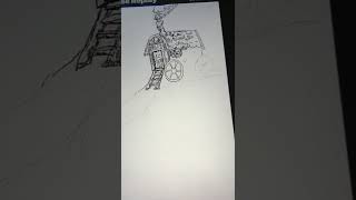 Drawing gypsy  caravan part 1 #shorts #drawing #timelapse #workinprogress  #procreatedrawings