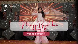 Classic bollywood vibes : Maine Payal Hai Chhankai dance performance | It's Akshita Jain