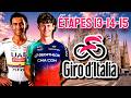 GIRO D'ITALIA 2026 🇮🇹 (Étapes 13-14-15)... sur TDF 2025 !