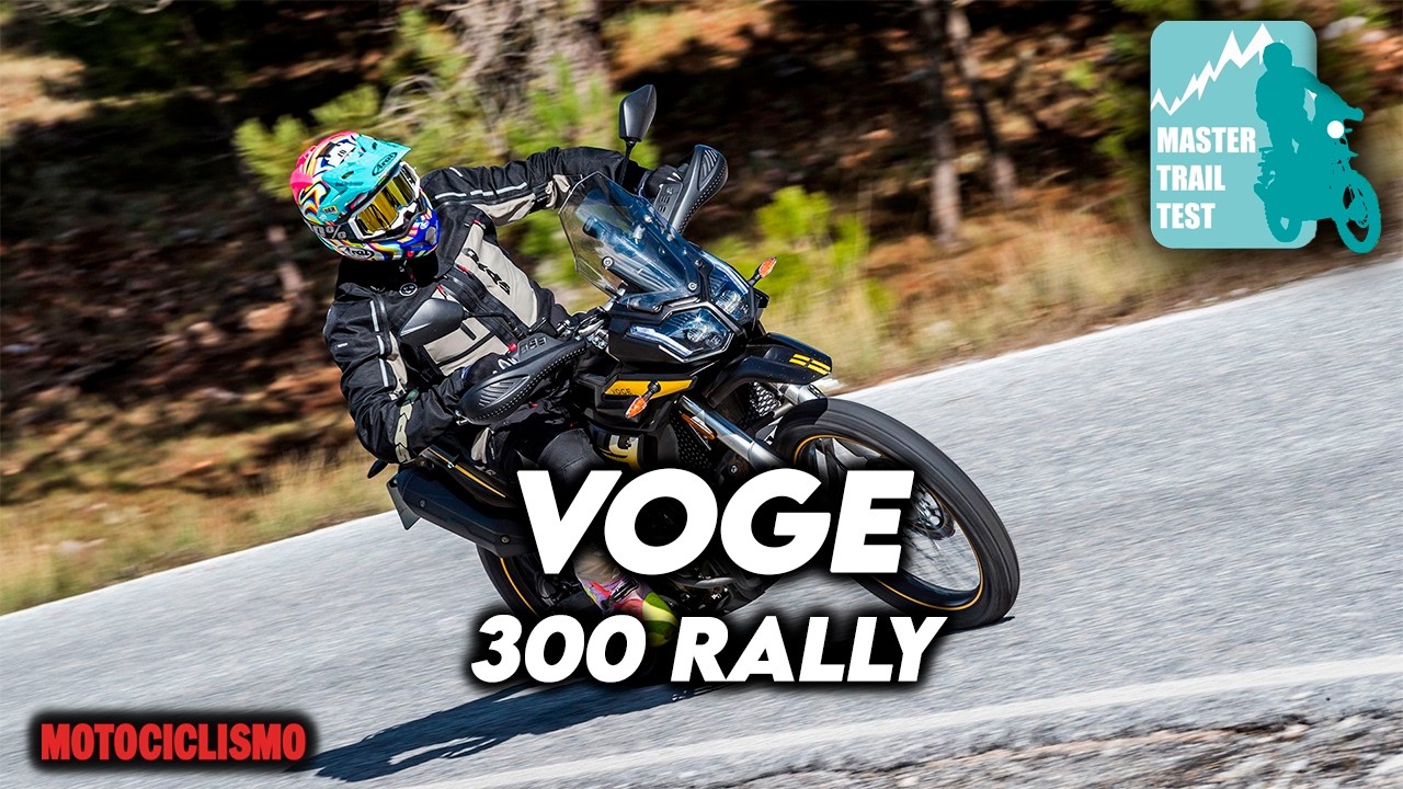 Voge 300 Rally en el Master Trail Test, alternativa económica para surcar pistas | MOTOCICLISMO
