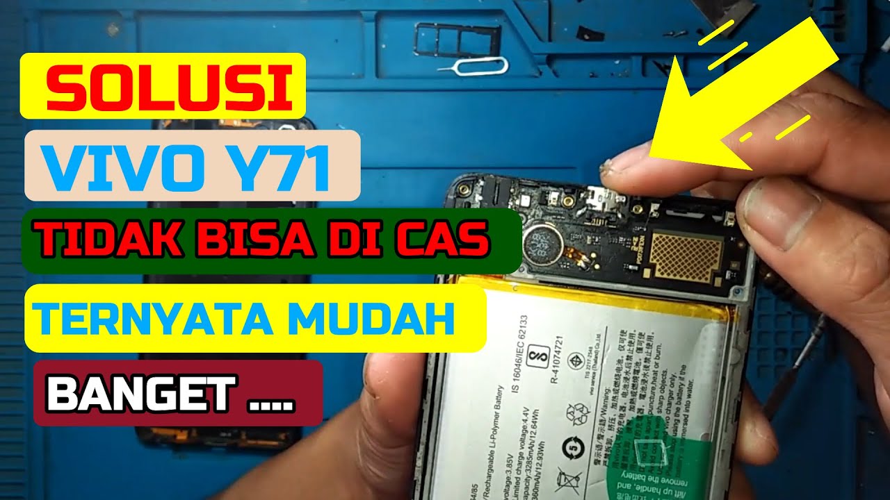 Cara Memperbaiki Vivo  Y71  Tidak Bisa Di Cas Youtube