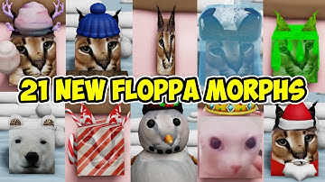 How to get ALL 21 NEW FLOPPA MORPHS in Find The Floppa Morphs 120 | Roblox