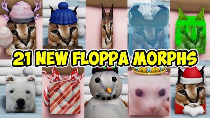 ALL 99 FLOPPA MORPHS  Roblox Find the Floppa Morphs 99 