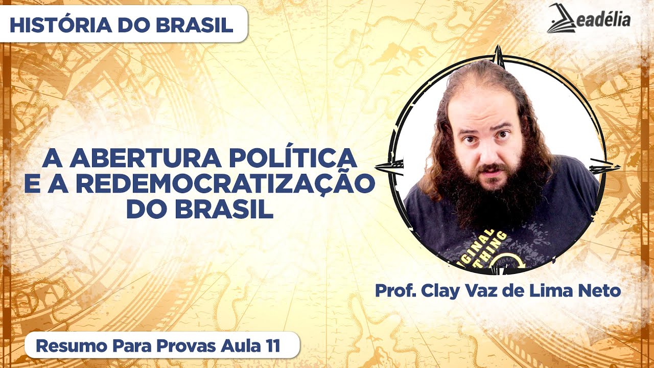Concurso PM SP - História - Redemocratização - Prof. Brenão - Monster Concursos