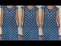 Nighty cutting and stitching