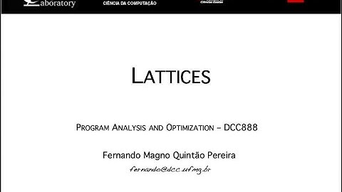 Lattice Theory - Part 1