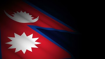 Nepal Country Flag Animation | Full HD | Flags of the World