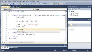Visual Basic Tutorial   59   Introduction To Arrays ‏