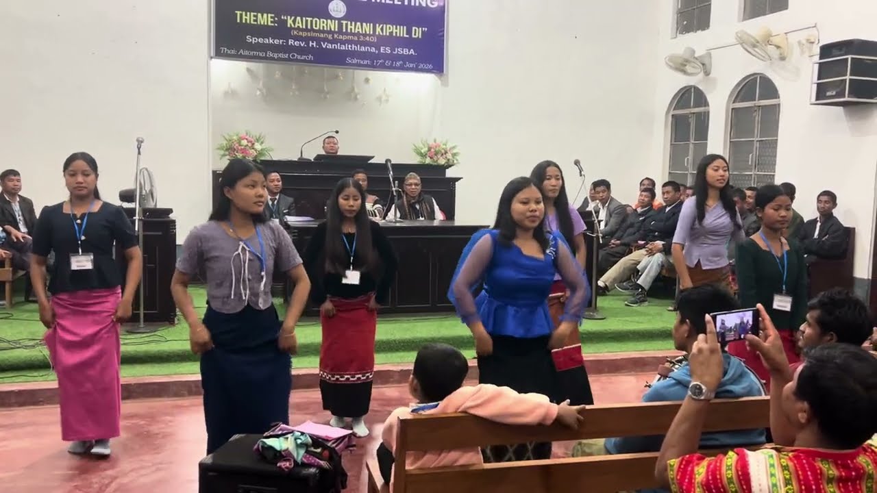 Khristo jisu ni || kaubru Gospel Dance CPC Choir Team || annual meeting 2026 chawmanu pastor circle 