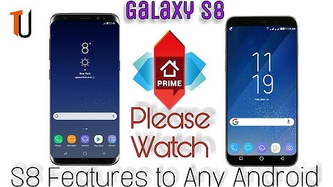 Samsung Galaxy S8 Looks Launcher For Any Android Device (Hindi/Urdu)