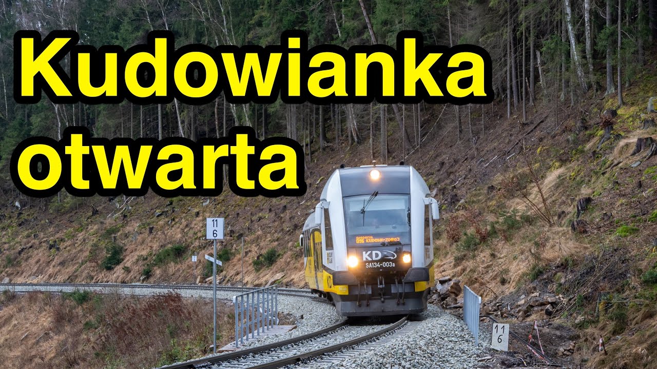 Pociągi wróciły na Kudowiankę, Linia Kolejowa nr 309 przeszła rewolucję Kłodzko-Szczytna-Polanica