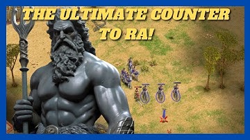 Aggression is the KEY | 1v1 Poseidon vs Ra #aom #ageofempires