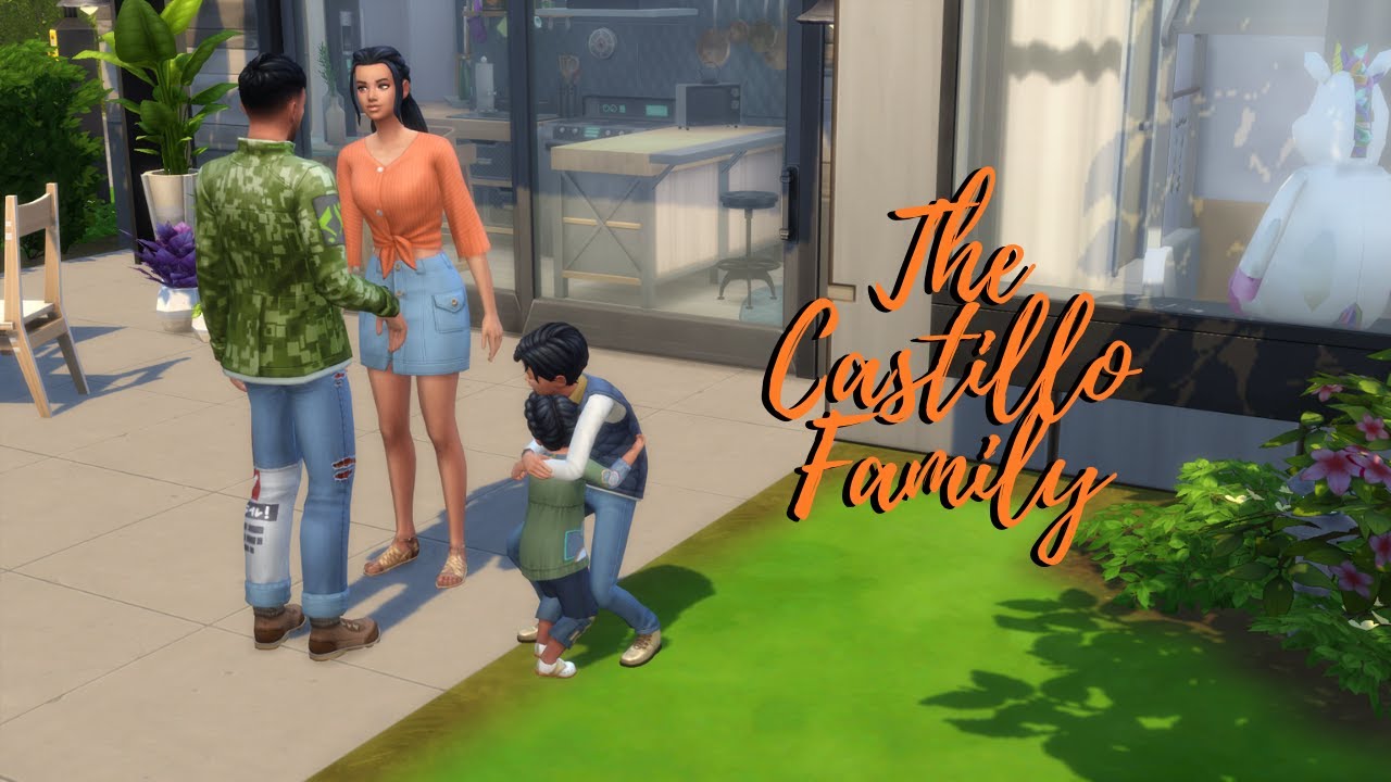 I Created a Family Using The Sims 4 Eco Lifestyle - YouTube