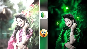 Snapseed Green Tone Photo Editing Tutorial || Snapseed Background Color Change Tricks | Best editing