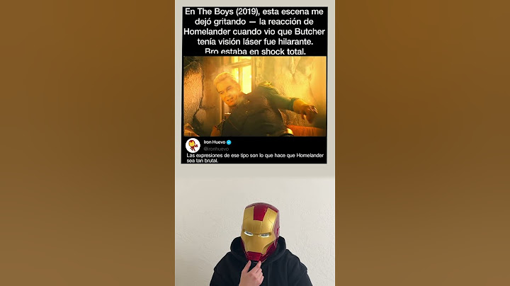 En The Boys (2019), la reacción de Homelander fue hilarante