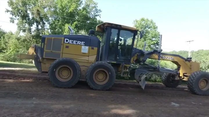 001 - Paving Roads with Public Works Director Kirk...