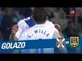 Golazo de luis milla 22 cd tenerife vs ad alcorcn