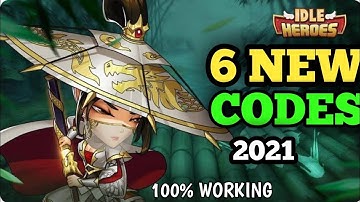 6 NEW IDLE HEROES REDEEM CODES 2021   IDLE HEROES CODES 2021   IDLE HEROES REDEEM CODE