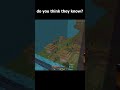 Do You Think They Know? #minecraft #mods  #minecraftmultiplayer #gaming #memes #shorts