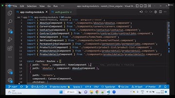 Angular Protecting Routs on Guard
