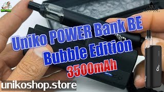se usi la Bubble Vaporart devi avere l' Uniko Power Bank BE Bubble Edition da 3500 mAh UnikoSvapo