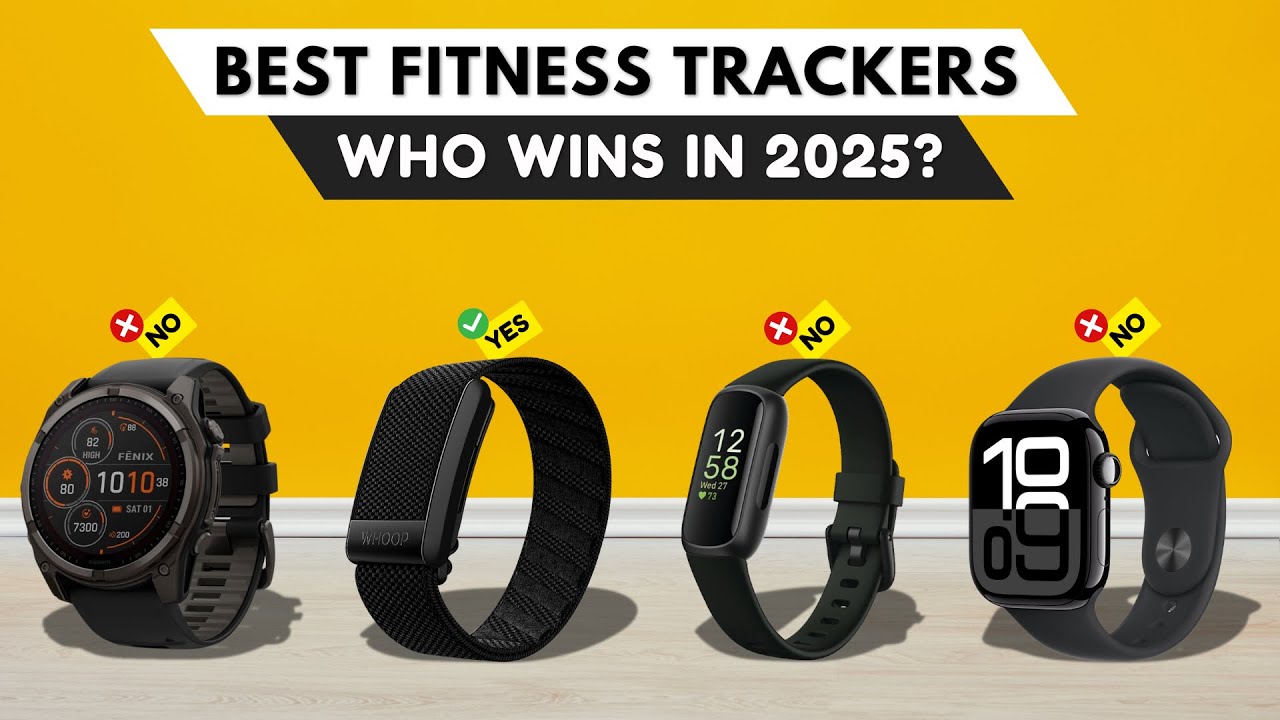 Best Fitness Trackers 2025 [watch before you buy]