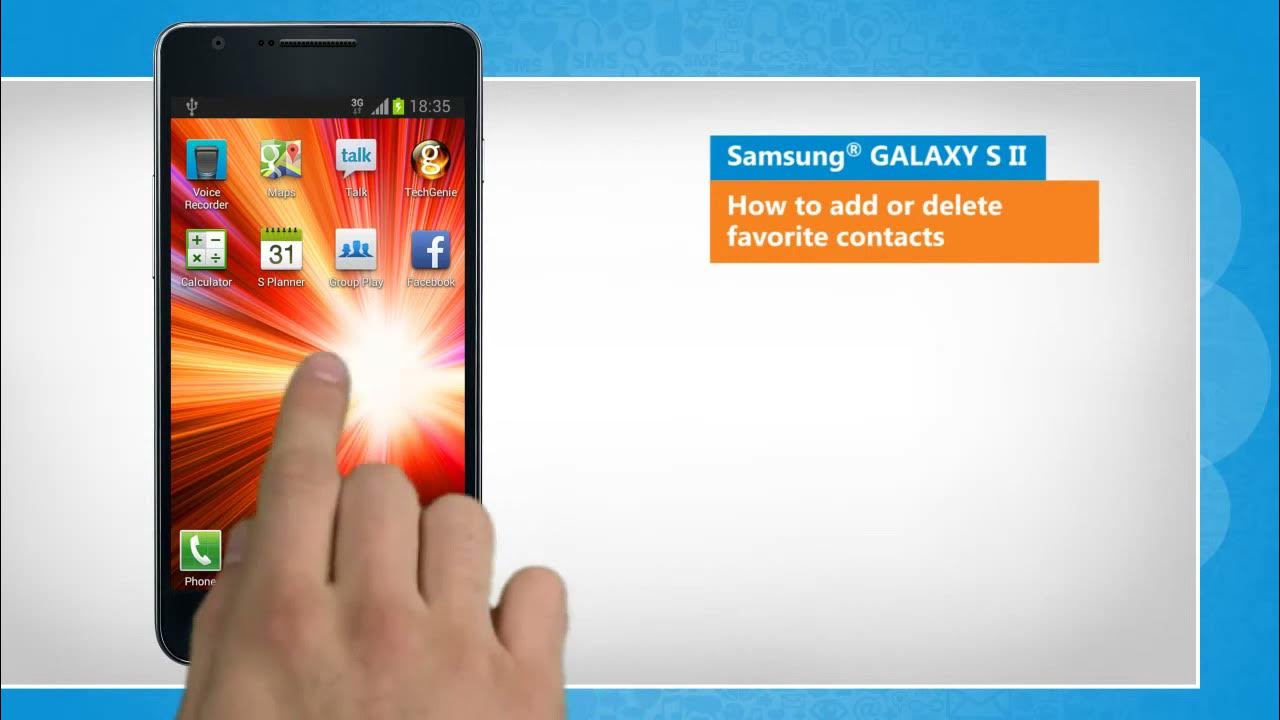 how-to-add-or-delete-favorite-contacts-on-samsung-galaxy-s-ii-youtube