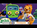 La chasse aux bonbons de Bébé camion | ｜Le Garage de Gecko｜Camions pour enfants