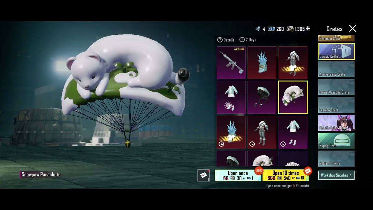 Massive creat opening and final I got glacier 