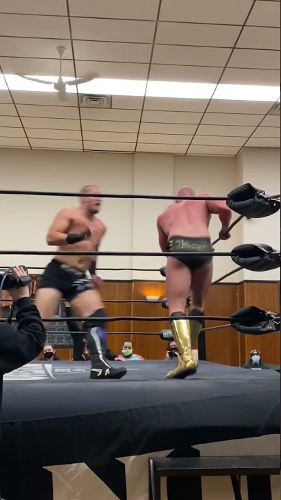 weapon X with a savage kick to a gentlemen Beyond Wrestling