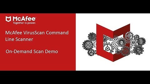 McAfee VirusScan Command Line Scanner Demo on Ubuntu